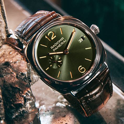 panerai radiomir quaranta green